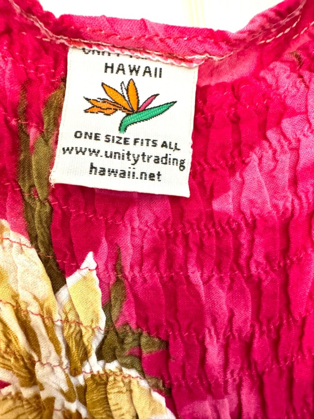 Authentic Hawaiian 🌺 Pink Floral Dress